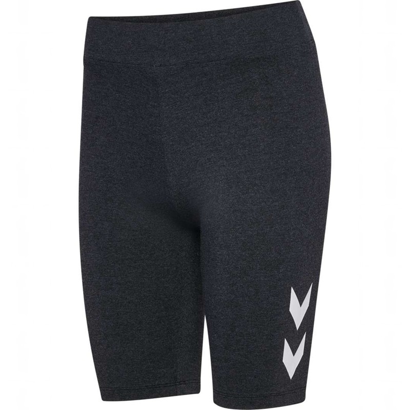 Hummel Pulse Logo Mw Tights Shorts Dam Svarta | 256003-160
