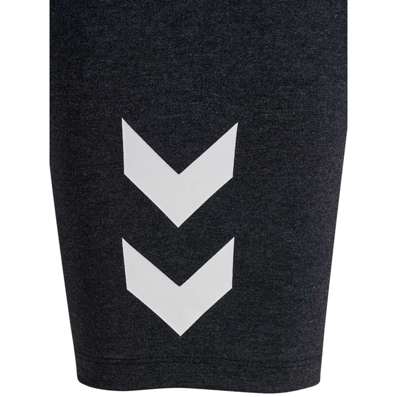 Hummel Pulse Logo Mw Tights Shorts Dam Svarta | 256003-160