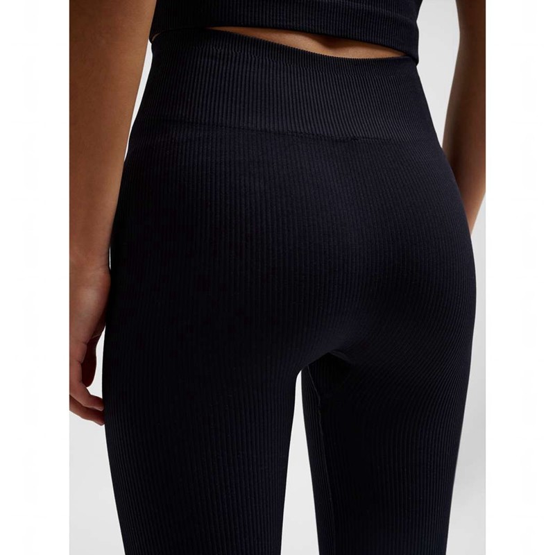 Hummel Pulse Seamless Rib Mw Strumpbyxor Dam Svarta | 249012-968