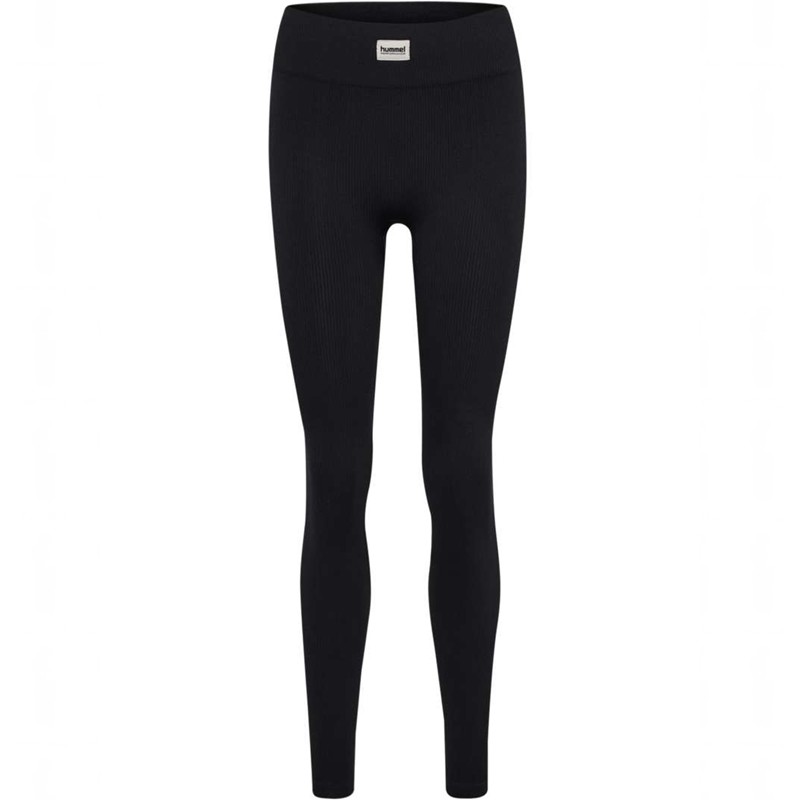 Hummel Pulse Seamless Rib Mw Strumpbyxor Dam Svarta | 249012-968