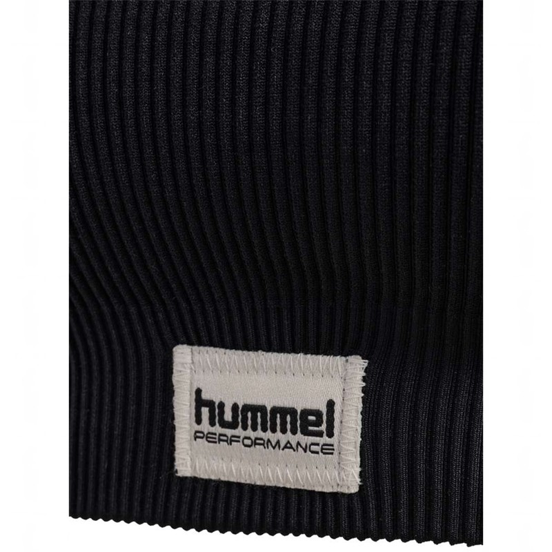 Hummel Pulse Seamless Rib Sport BH Dam Svarta | 173951-334