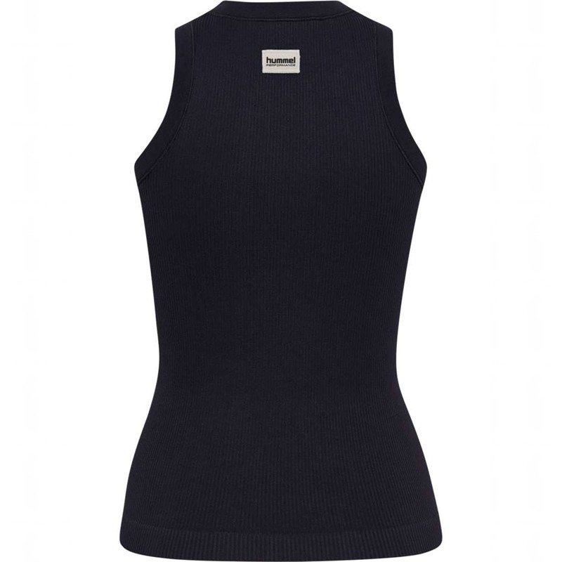 Hummel Pulse Seamless Rib W Hoodie Dam Svarta | 701528-590