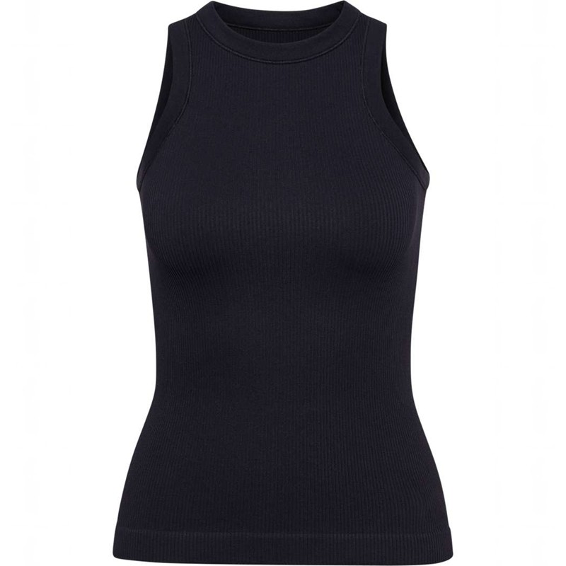 Hummel Pulse Seamless Rib W Hoodie Dam Svarta | 701528-590