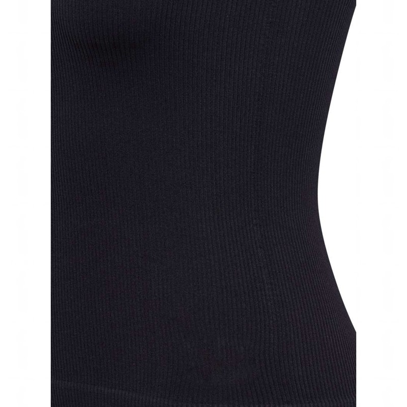 Hummel Pulse Seamless Rib W Hoodie Dam Svarta | 701528-590