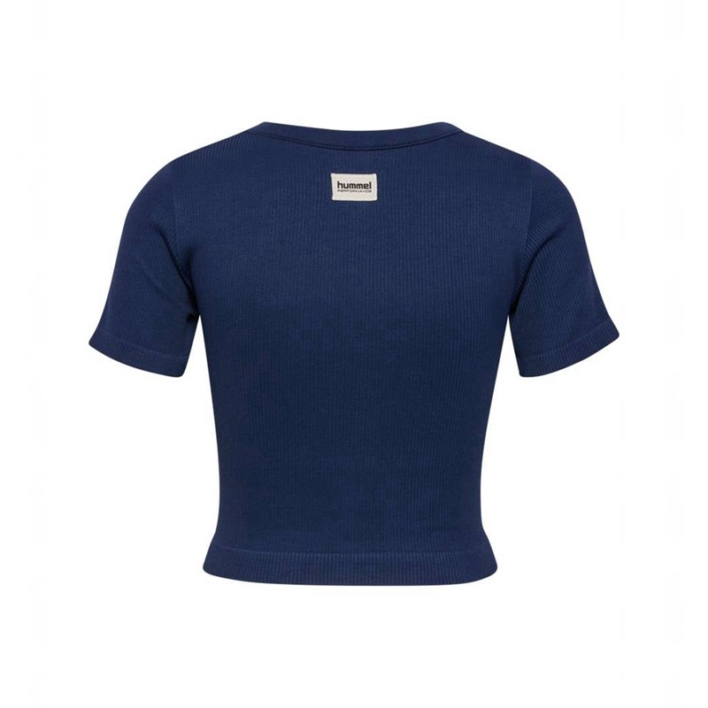 Hummel Pulse Seamless Rib W S/S Jackor Dam Marinblå | 571006-454