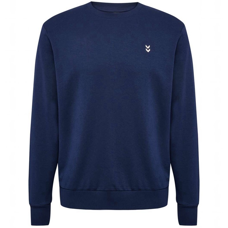 Hummel Pulse Sweat Crewneck Tröjor Herr Marinblå | 931604-148