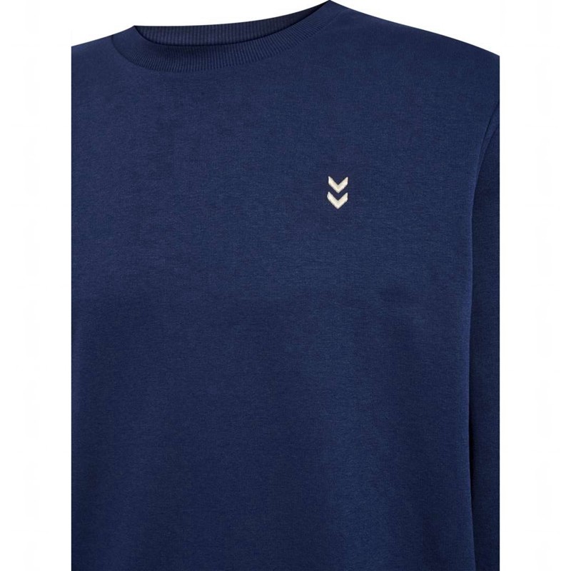 Hummel Pulse Sweat Crewneck Tröjor Herr Marinblå | 931604-148