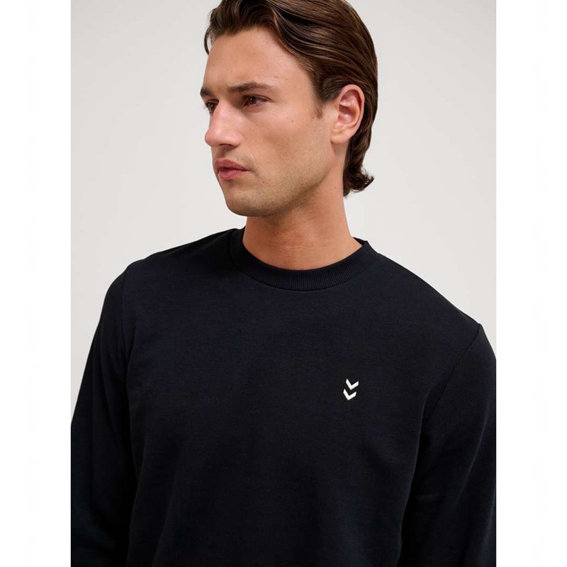 Hummel Pulse Sweat Crewneck Tröjor Herr Svarta | 784169-305