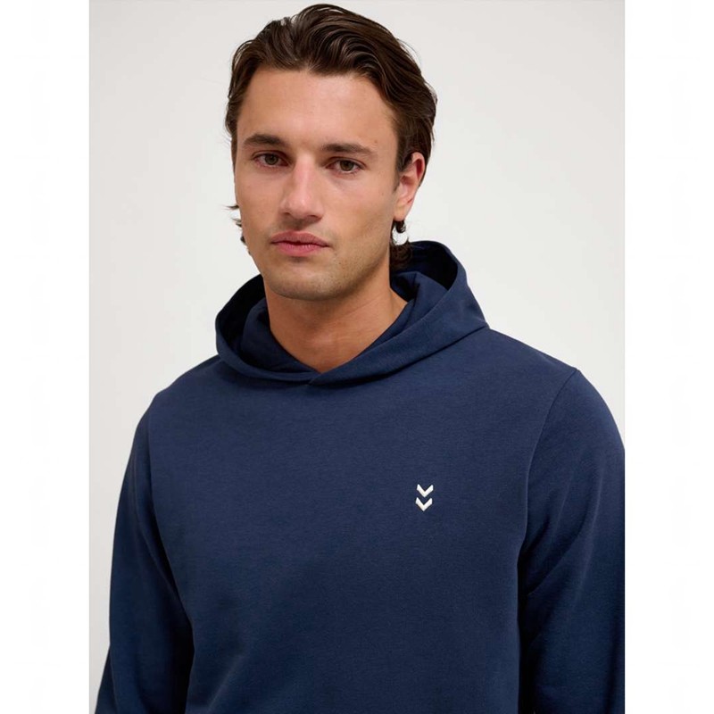 Hummel Pulse Sweat Hoodie Herr Marinblå | 410809-054