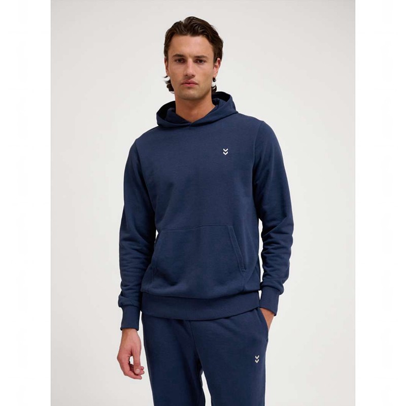 Hummel Pulse Sweat Hoodie Herr Marinblå | 410809-054