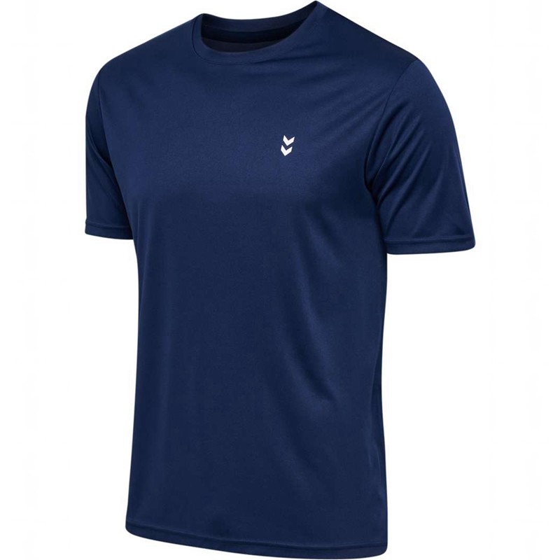 Hummel Pulse Training S/S T-shirt Herr Marinblå | 261590-178