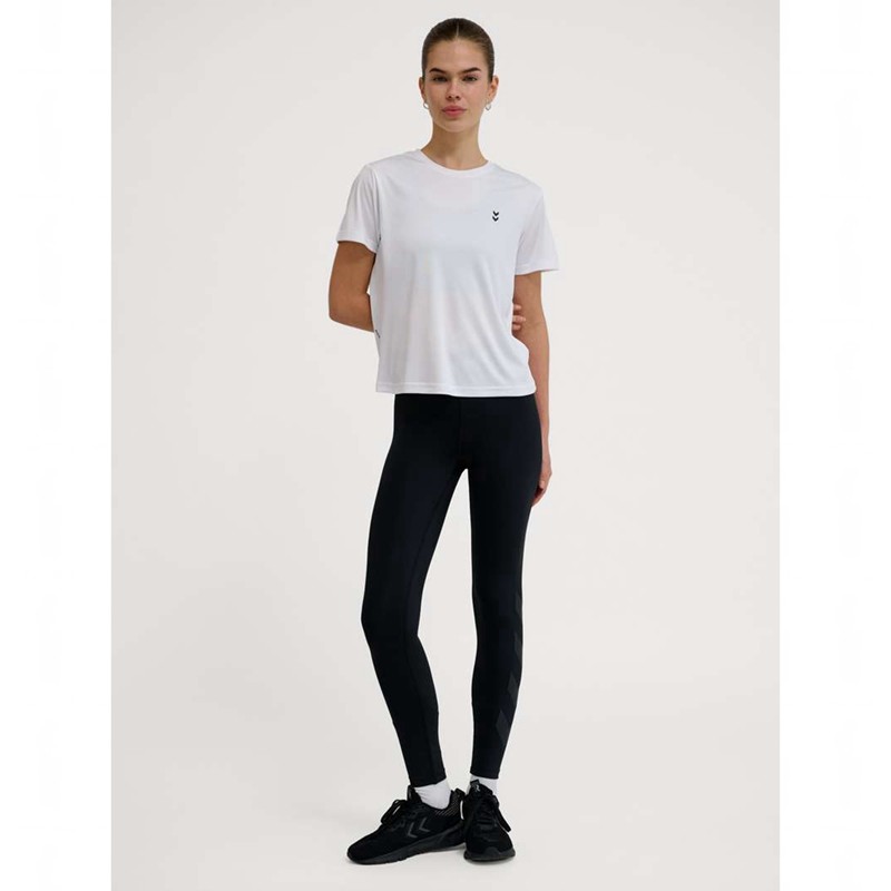 Hummel Pulse Training W S/S T-shirt Dam Vita | 056625-394