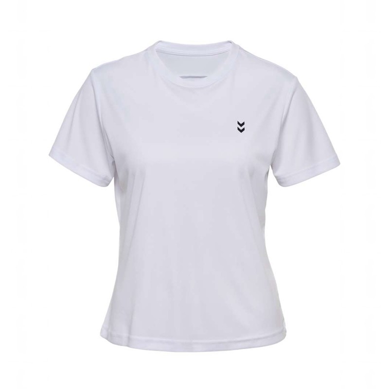 Hummel Pulse Training W S/S T-shirt Dam Vita | 056625-394