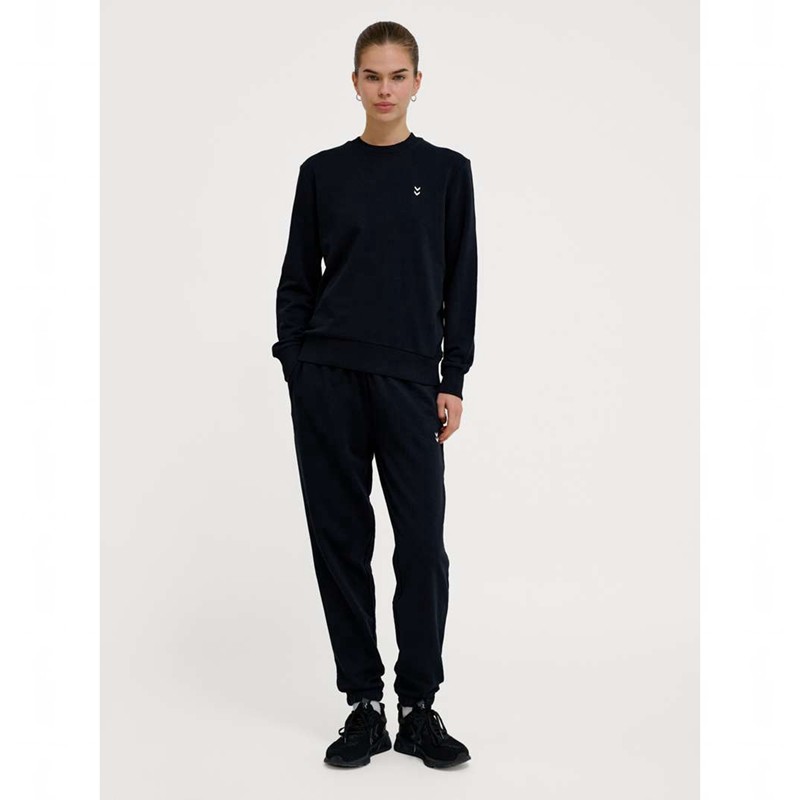 Hummel Pulse W Sweat Crewneck Tröjor Dam Svarta | 532162-879