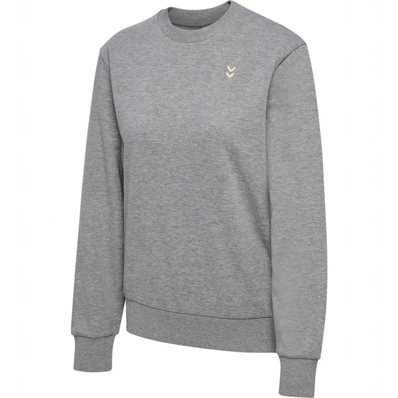 Hummel Pulse W Sweat Crewneck Tröjor Dam Grå | 403114-506