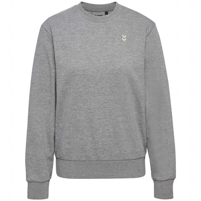 Hummel Pulse W Sweat Crewneck Tröjor Dam Grå | 403114-506