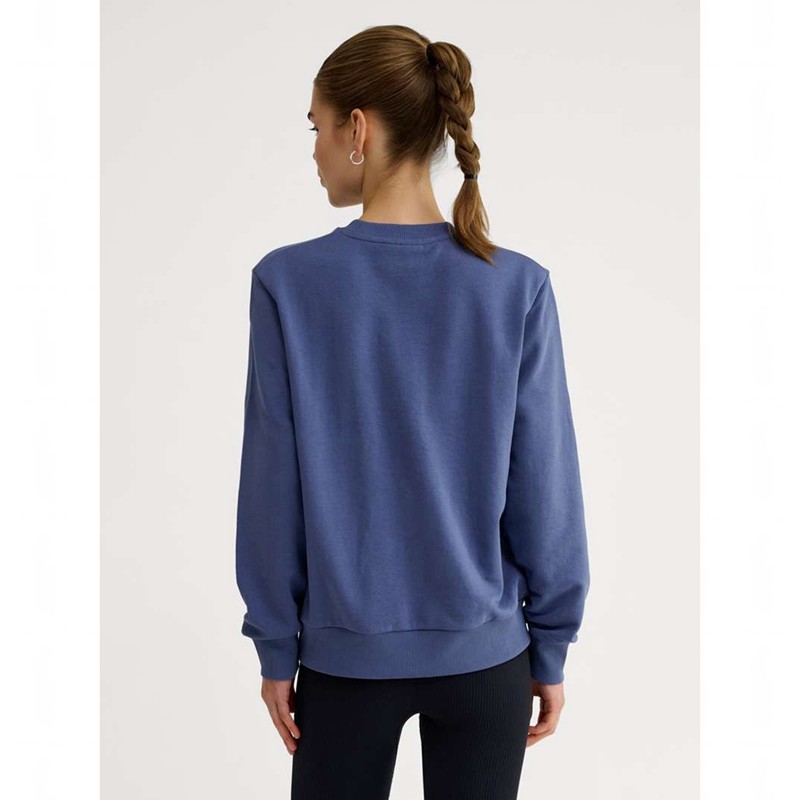 Hummel Pulse W Sweat Crewneck Tröjor Dam Blå | 707148-838