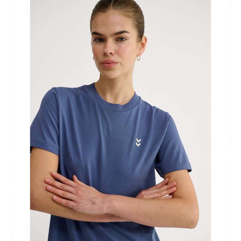 Hummel Pulse W T-shirt Dam Blå | 403651-701