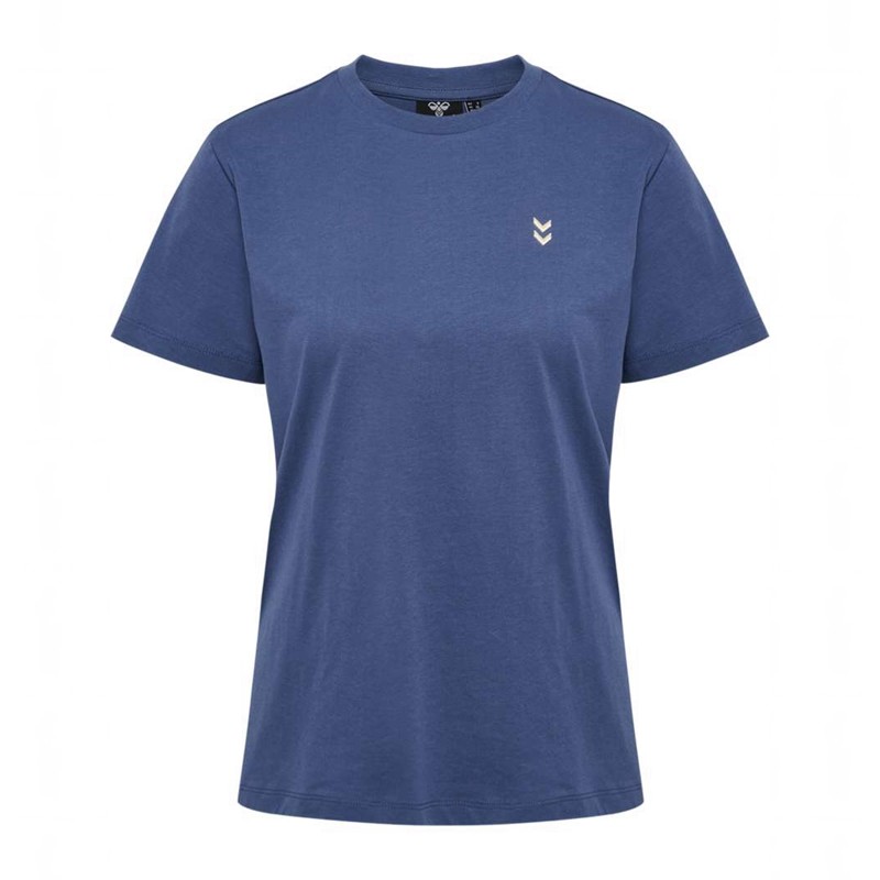 Hummel Pulse W T-shirt Dam Blå | 403651-701