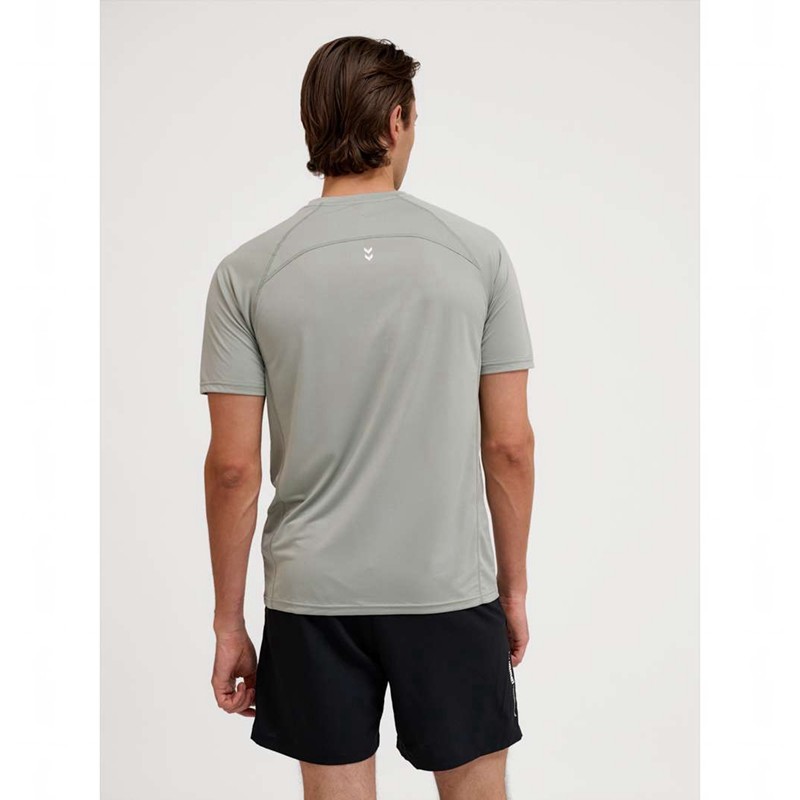 Hummel Pulse Workout S/S T-shirt Herr Grå | 369260-401