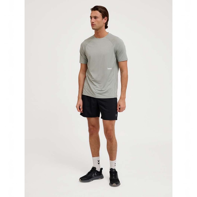 Hummel Pulse Workout S/S T-shirt Herr Grå | 369260-401