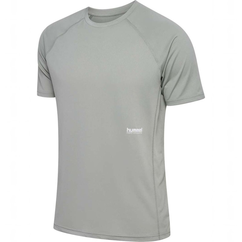 Hummel Pulse Workout S/S T-shirt Herr Grå | 369260-401