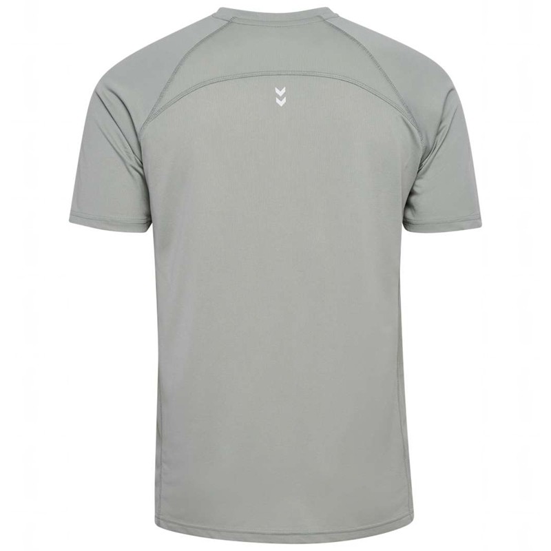 Hummel Pulse Workout S/S T-shirt Herr Grå | 369260-401