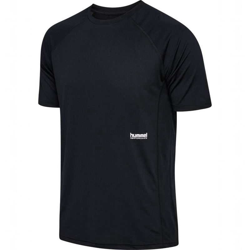 Hummel Pulse Workout S/S T-shirt Herr Svarta | 645425-760