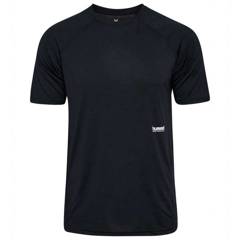 Hummel Pulse Workout S/S T-shirt Herr Svarta | 645425-760