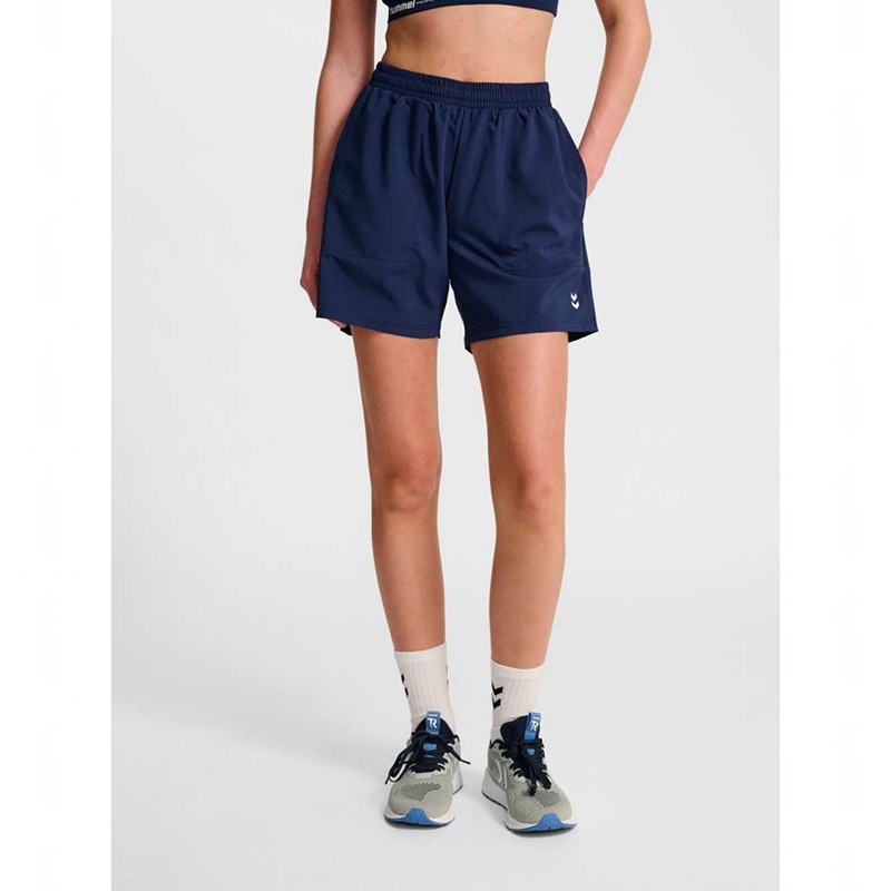 Hummel Pulse Workout Shorts Dam Marinblå | 940149-004