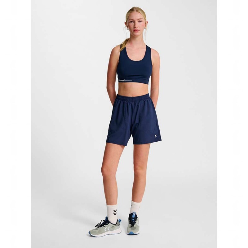 Hummel Pulse Workout Shorts Dam Marinblå | 940149-004