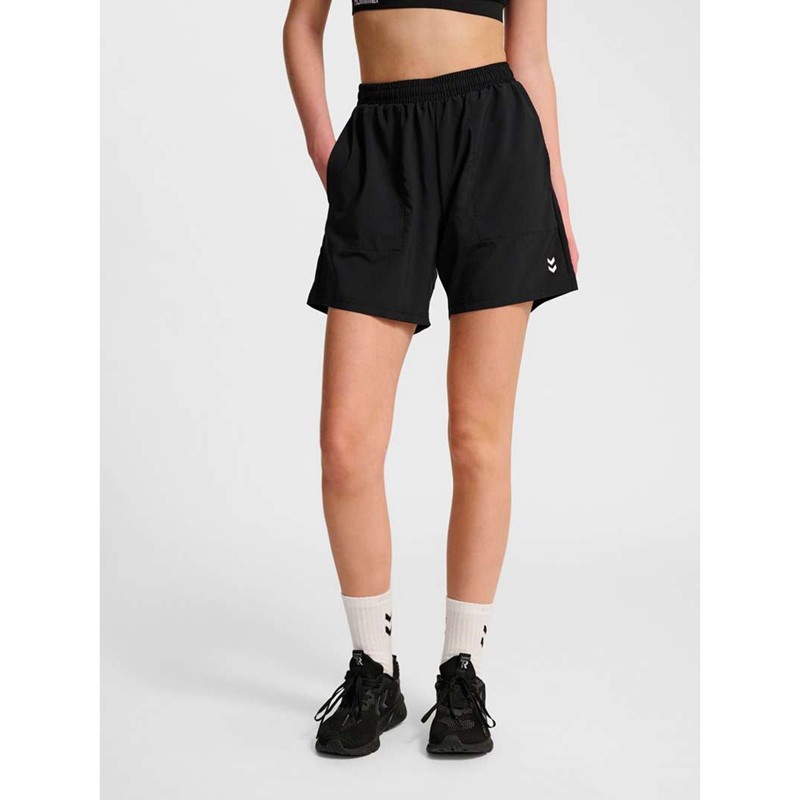Hummel Pulse Workout Shorts Dam Svarta | 410646-978