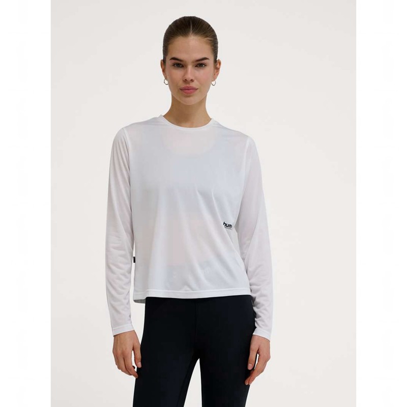 Hummel Pulse Workout W L/S T-shirt Dam Vita | 860188-433