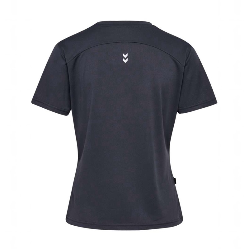 Hummel Pulse Workout W S/S T-shirt Dam Svarta | 527164-795