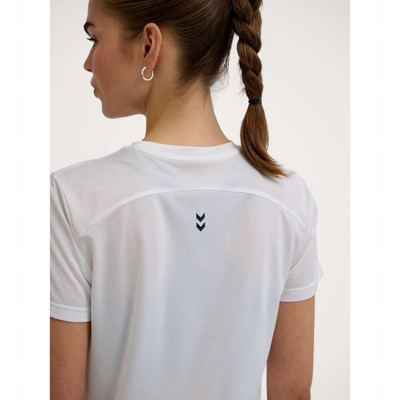 Hummel Pulse Workout W S/S T-shirt Dam Vita | 438114-573