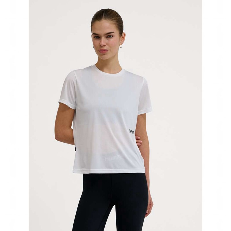 Hummel Pulse Workout W S/S T-shirt Dam Vita | 438114-573