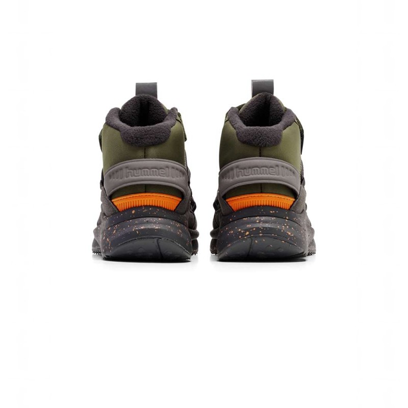 Hummel Reach Conquer Mid Tex Jr Vinterskor Barn Olivgröna | 572107-701