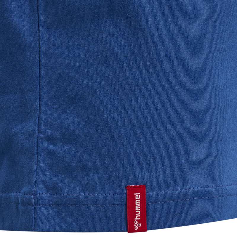 Hummel Red Basic S/S T-shirt Barn Blå | 100344-860