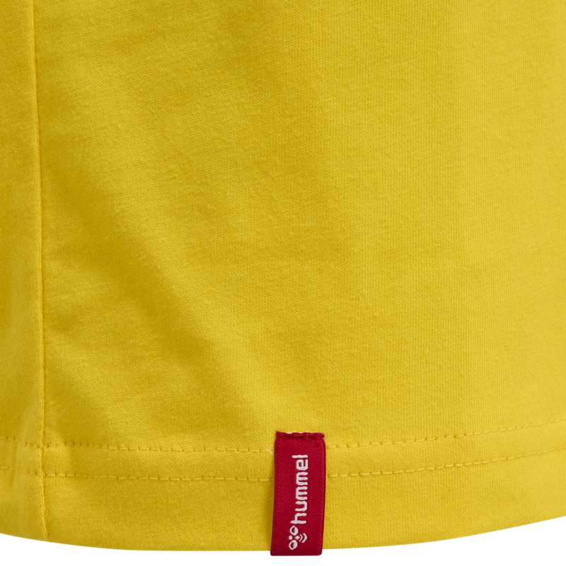 Hummel Red Basic S/S T-shirt Barn Gula | 871208-672