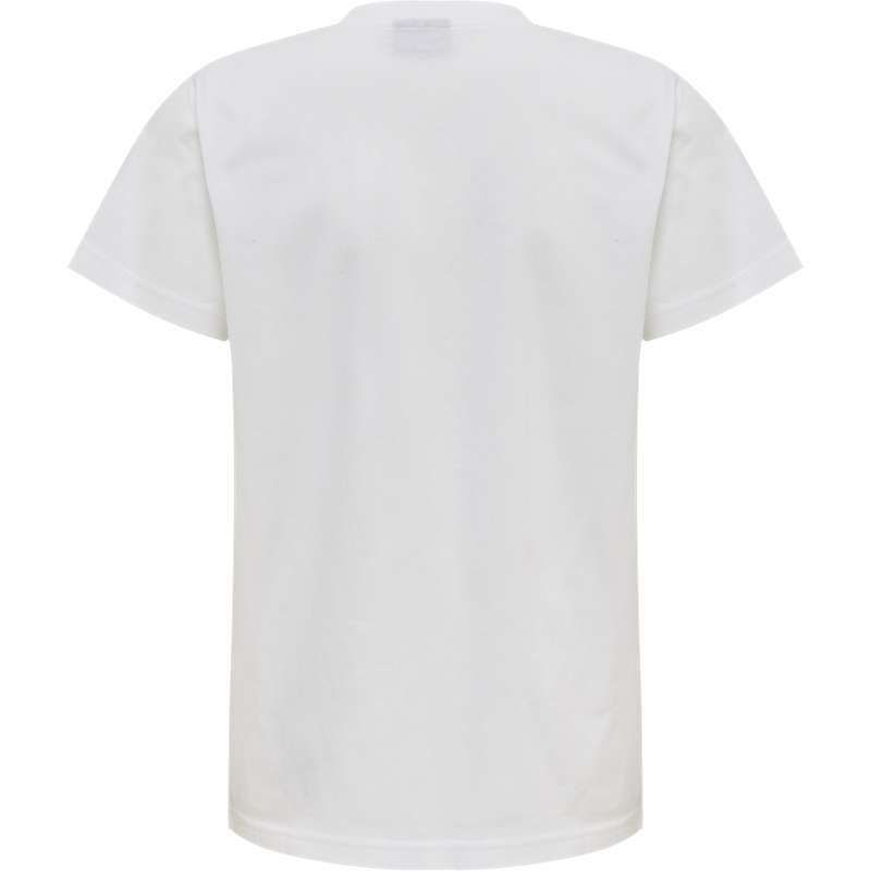Hummel Red Basic S/S T-shirt Barn Vita | 558342-043