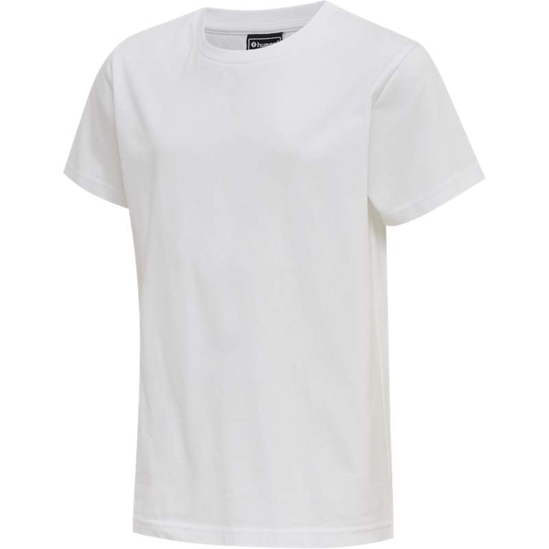 Hummel Red Basic S/S T-shirt Barn Vita | 558342-043