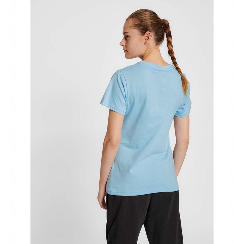 Hummel Red Basic S/S T-shirt Dam Blå | 755398-418