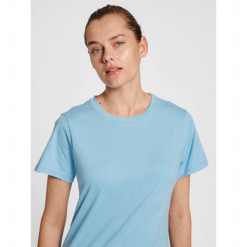 Hummel Red Basic S/S T-shirt Dam Blå | 755398-418