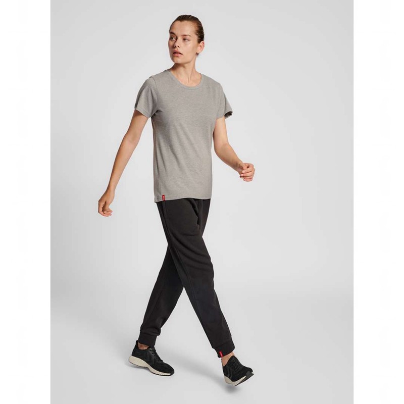 Hummel Red Basic S/S T-shirt Dam Grå | 133815-942