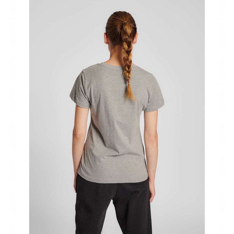 Hummel Red Basic S/S T-shirt Dam Grå | 133815-942