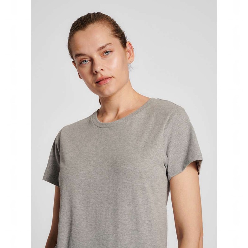 Hummel Red Basic S/S T-shirt Dam Grå | 133815-942