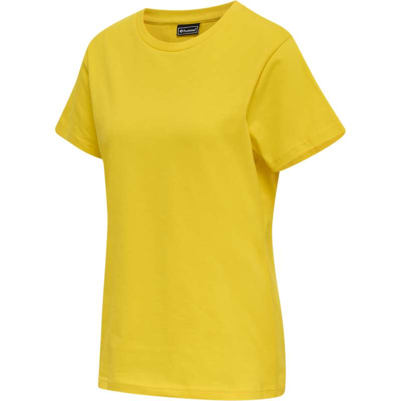 Hummel Red Basic S/S T-shirt Dam Gula | 836244-760