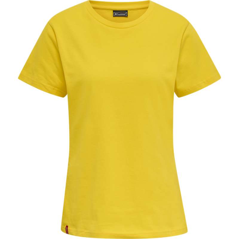 Hummel Red Basic S/S T-shirt Dam Gula | 836244-760