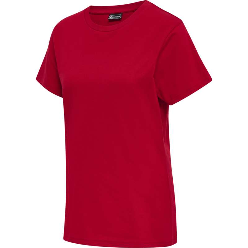 Hummel Red Basic S/S T-shirt Dam Röda | 005579-684
