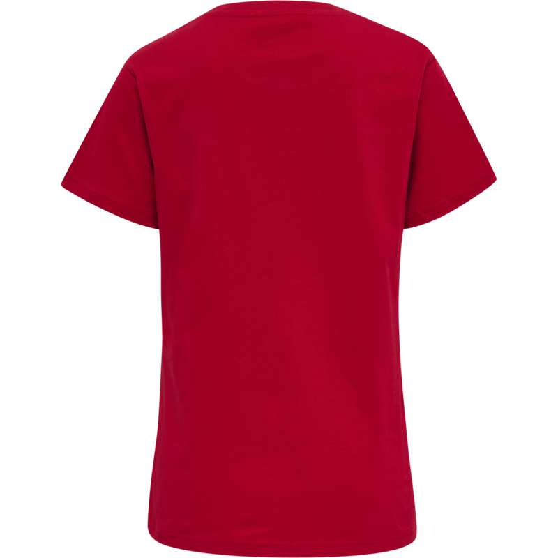 Hummel Red Basic S/S T-shirt Dam Röda | 005579-684